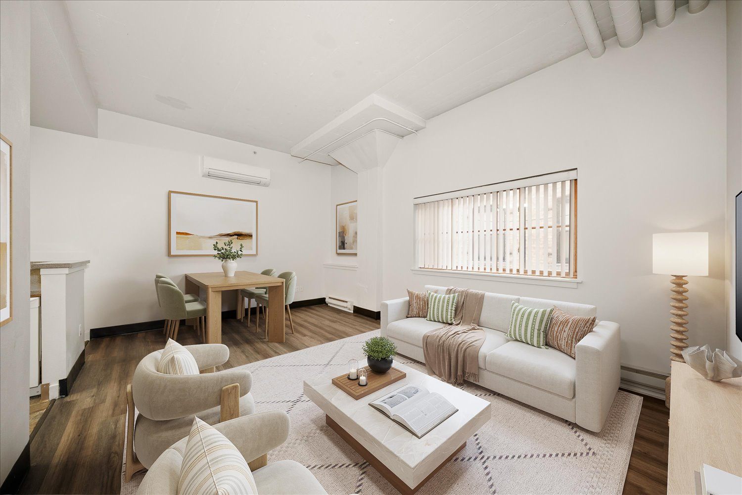 Staged Living Room